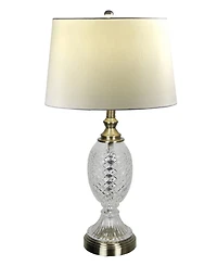 Dale Tiffany Retozo Lead Crystal Table Lamp
