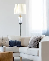Dale Tiffany Castle Mountains Lead Crystal Floor Lamp