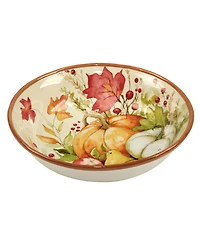 Certified International Harvest Blessings Serving Bowl
