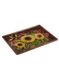 Certified International Harvest Blessings Rectangular Platter