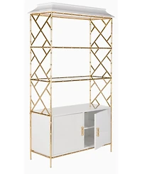 Safavieh Adelia 84" Lacquer Bookshelf