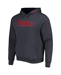 Colosseum Men's Pennsylvania Quakers Team Arch and Logo Pullover Hoodie