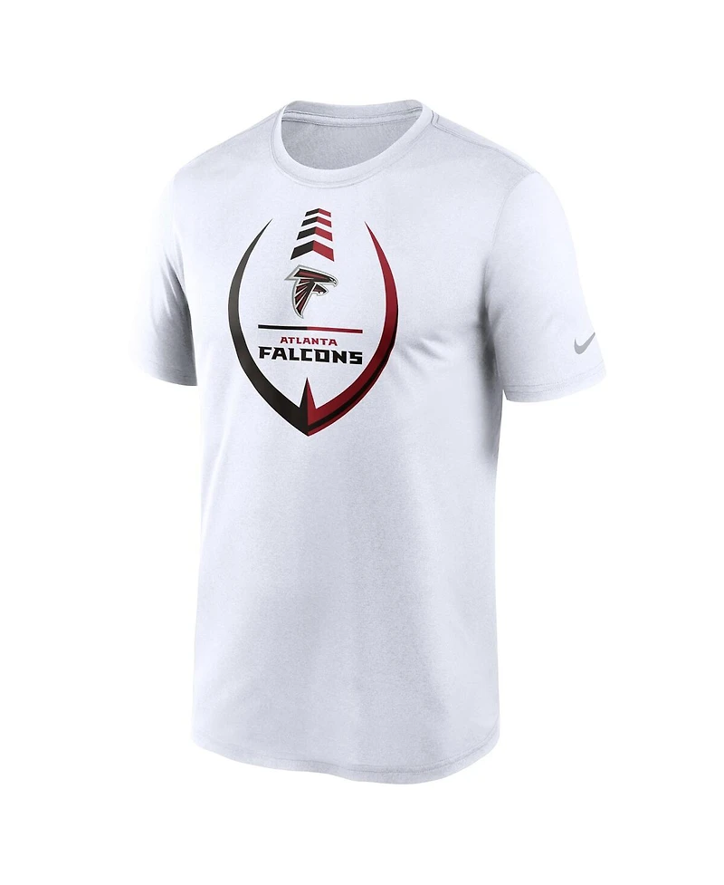 Men's Nike White Atlanta Falcons Icon Legend Performance T-shirt