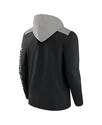 Men's Fanatics Black Chicago White Sox Walk Off Fleece Full-Zip Hoodie