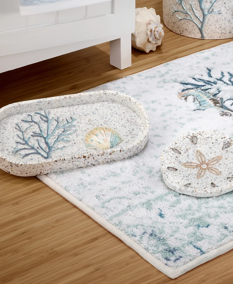Avanti Coastal Terrazzo Stone Chips Resin Soap Dish