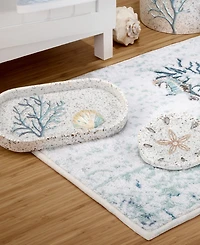 Avanti Coastal Terrazzo Stone Chips Resin Soap Dish