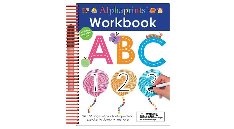 Alphaprints- Wipe Clean Workbook Abc by Roger Priddy