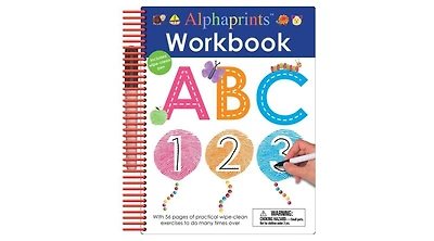 Alphaprints- Wipe Clean Workbook Abc by Roger Priddy