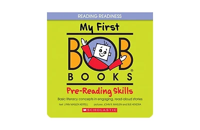 Pre-Reading Skills My First Bob Books Series by Lynn Maslen Kertell