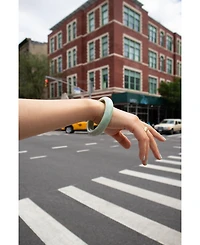 Tennis — Opaque green jade bangle