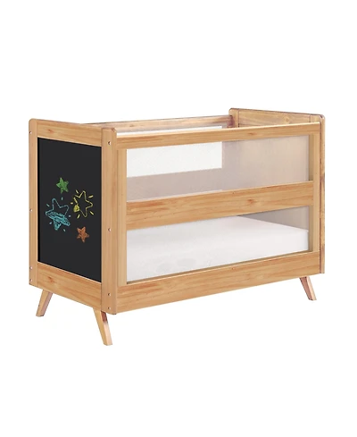 Halo Dream Inc. Breathable Mesh 3-in-1 Convertible Crib - Greenguard Gold Certified