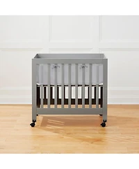 BreathableBaby Breathable Mesh Liner for Mini Cribs, Classic 3mm (Size 4M Covers 4 Sides, Cribs Only)