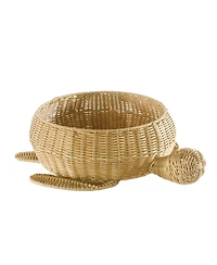 Kaplan Early Learning Turtle Washable Wicker Floor Basket