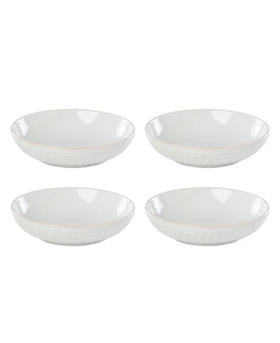 Lenox French Perle Groove Pasta Bowls, Set Of 4