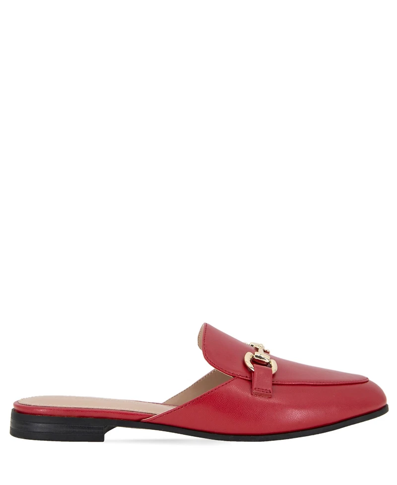 BCBGeneration Women's Zorie Tailored Slip-On Loafer Mules