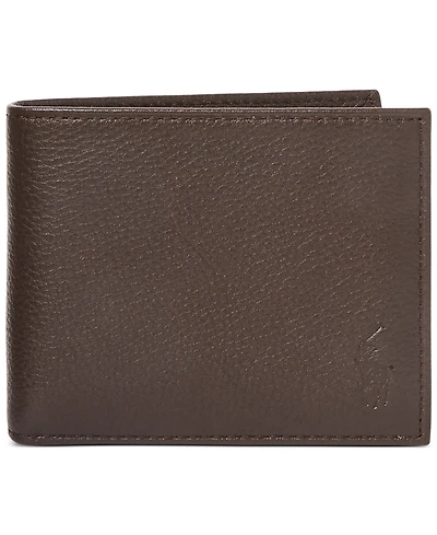 Polo Ralph Lauren Men's Pebbled Leather Passcase