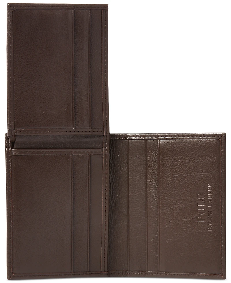 Polo Ralph Lauren Men's Pebbled Leather Billfold