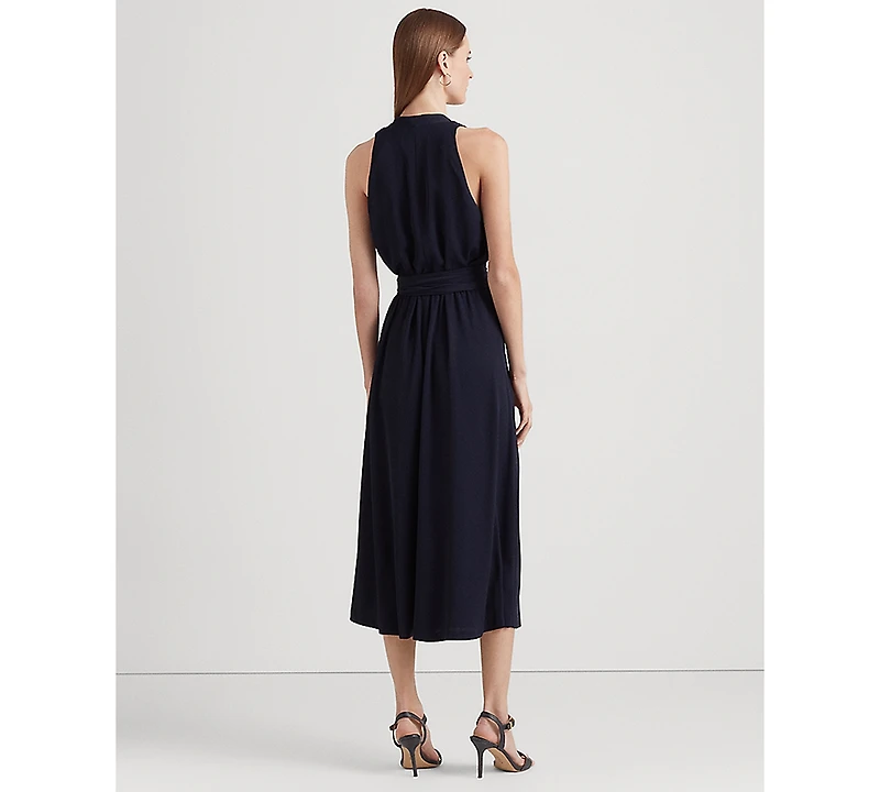Lauren Ralph Women's Georgette Halter Cocktail Dress