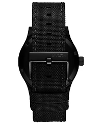 Mvmt Men's Field Automatic Black Canvas Strap Watch 42mm