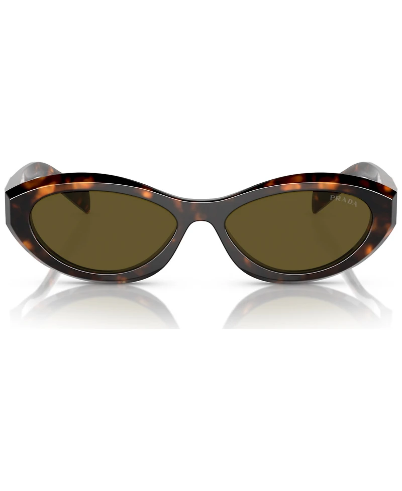 Prada Irregular Low Bridge Women's Sunglasses, Pr 26ZSF