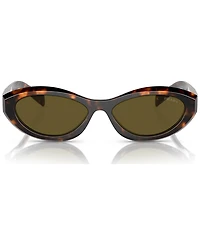 Prada Irregular Low Bridge Women's Sunglasses, Pr 26ZSF