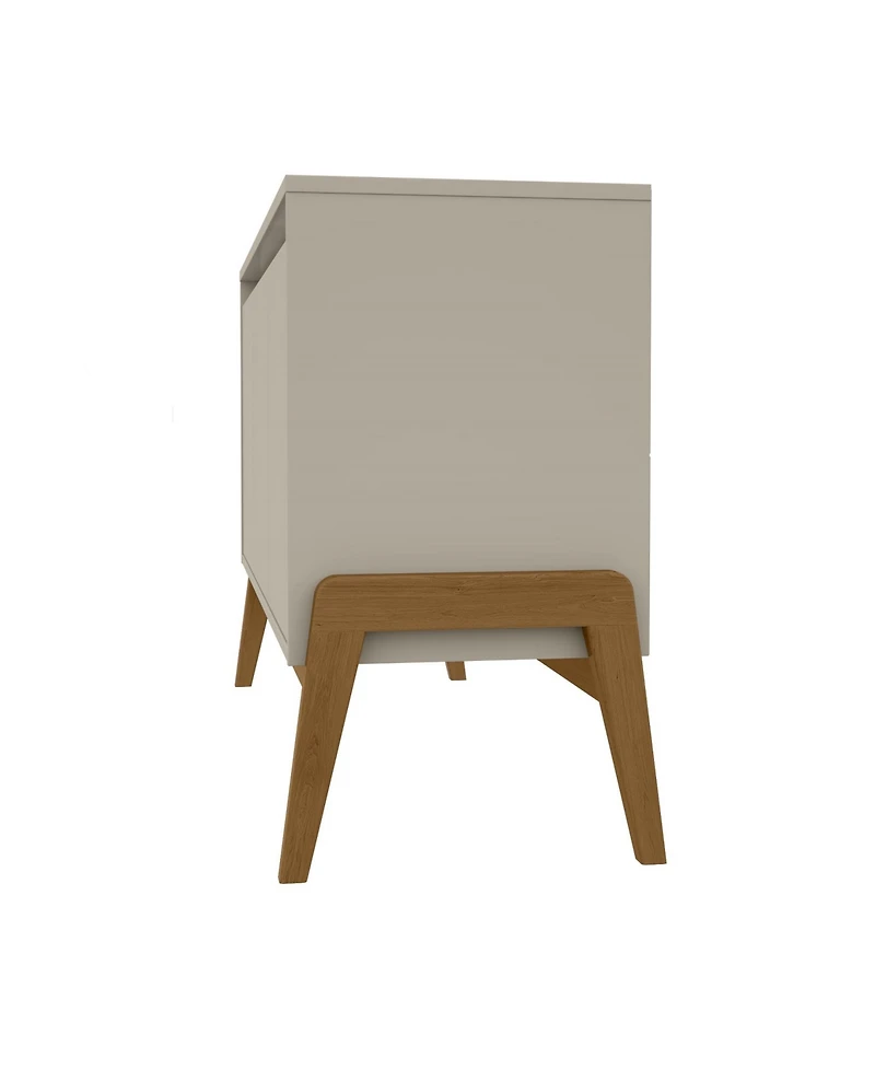 Manhattan Comfort Gales 48.5" Medium Density Fiberboard 4-Drawer Sideboard