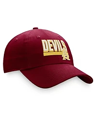 Men's Top of the World Maroon Arizona State Sun Devils Slice Adjustable Hat