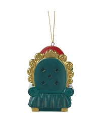 Precious Moments Santa's Here Bringing Cheer Annual Santa Bisque Porcelain Ornament