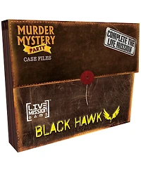 University Games Murder Mystery Party Case Files Black Hawk Live Mission Game