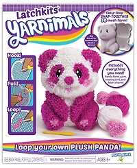Playmonster LatchSets Yarnimals Panda Toy