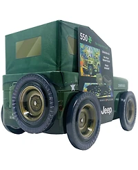 Eurographics Incorporated the Jeep Army Truck Collectible Shaped Tin Puzzle, 550 Pieces