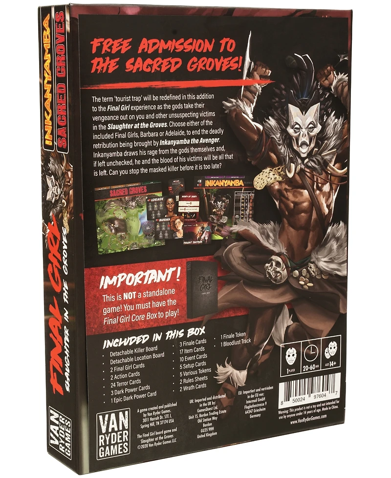 Van Ryder Games Final Girl Feature Film Box Slaughter in the Groves