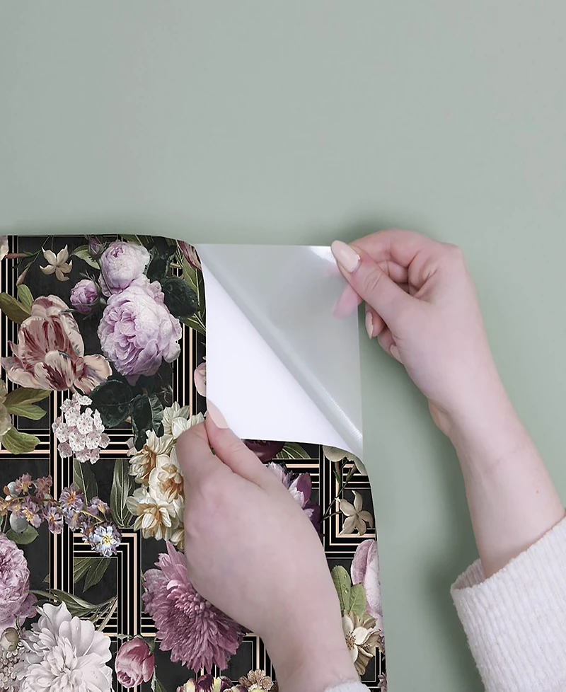 Transform Bouquet Peel and Stick Wallpaper