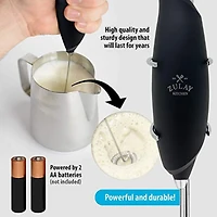 Easy Use Frother Handheld Foam Maker - One Touch Milk