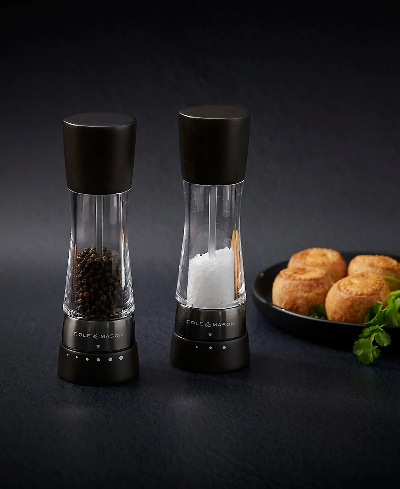 Cole & Mason 2 Piece Salt and Pepper Mill Derwent Wood Gift Set