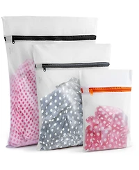 3 Pack Reusable Mesh Laundry Bags for Washing Machine