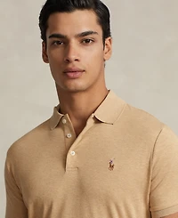 Men's Slim-Fit Soft Cotton Polo Shirt