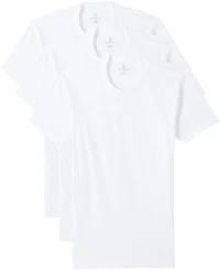 Lands' End Men's Crewneck Undershirt 3 Pack