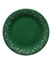 Fiesta Jade Snowflake Dinner Plate