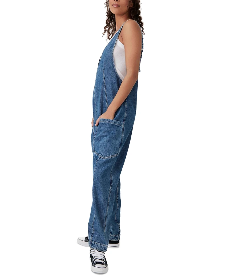 Free People Women's High Roller Sleeveless Jumpsuit