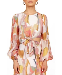 Petal and Pup Women's Laquin Long Sleeve Maxi Dress