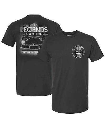 Men's Checkered Flag Sports Black 2023 Nascar Hall of Fame Legends Retro T-shirt
