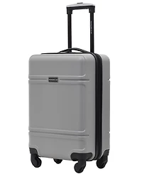 Travelers Club Skyline Collection 20" Rolling Carry-On with 360 Degree 4-Wheel System