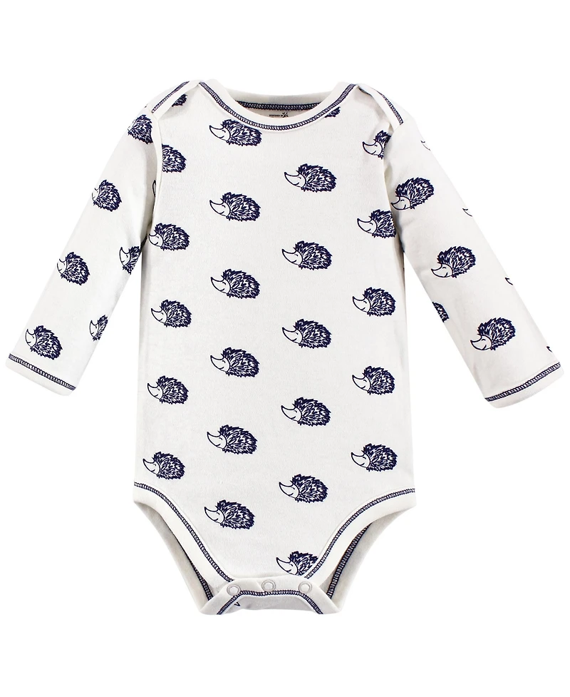 Touched by Nature Baby Boys 3Pk Organic Bodysuits