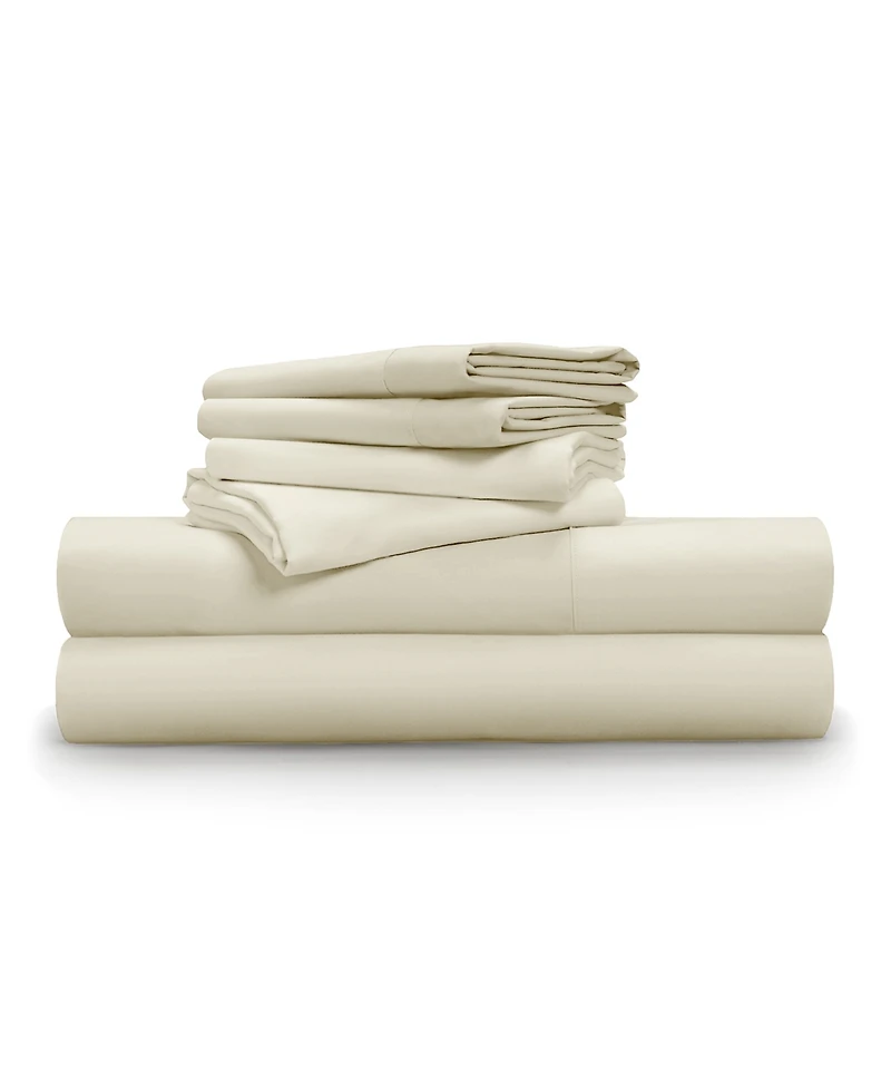 Pillow Gal Luxe Soft & Smooth Lyocell 6-Piece Sheet Set