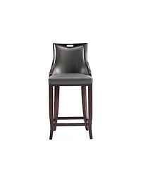 Manhattan Comfort Emperor Leatherette Upholstered Barstool