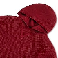 Hope & Henry Baby Boys Long Sleeve Hooded Henley Sweater