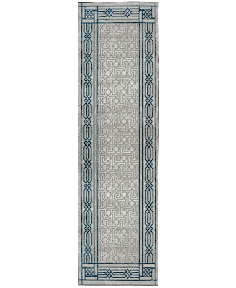 Closeout! Km Home Davide 1231 2'2" x 7'7" Runner Area Rug