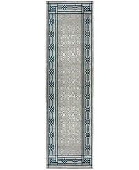 Closeout! Km Home Davide 1231 2'2" x 7'7" Runner Area Rug
