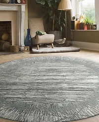 Closeout! Km Home Davide 7'10" x Round Area Rug